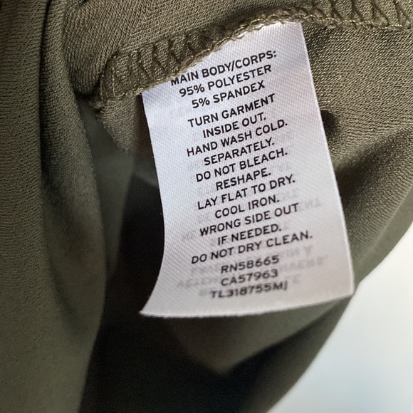 Like-New Leith Dress, Olive, Medium - Picture 7 of 8